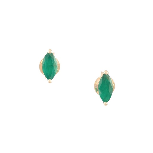 [RM-18KEMESNGLEAR] Emerald Single Earring 