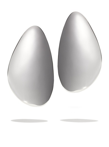 [BPLSSILEAR] Large Sculptural Earrings Silver