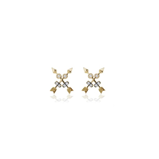 [SORCAS18KYEAR] Crossed Arrow Studs