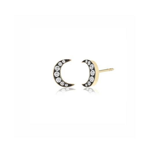 [SORCMS18KYEAR] Crescent Moon Studs