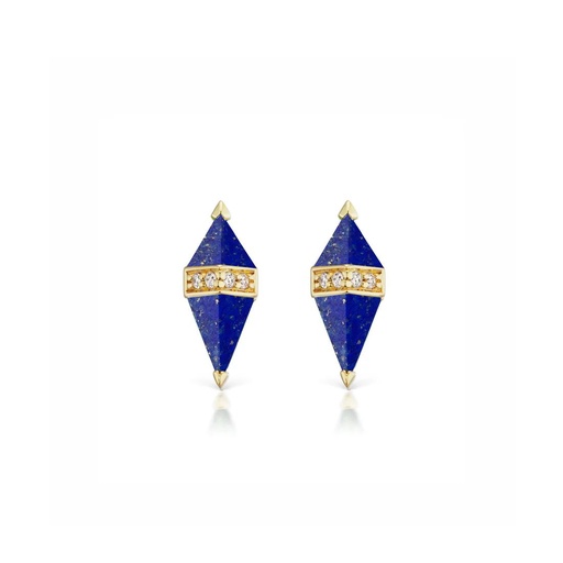 [SORPS18KYLAPEAR] Pietra Studs - Lapis