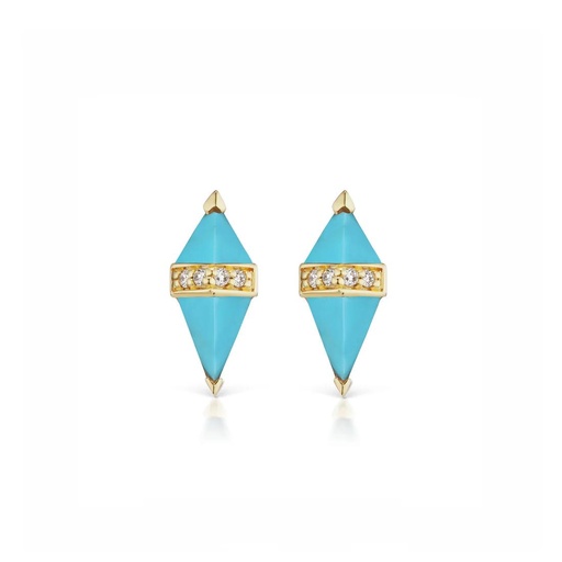 [SORPST18KYEAR] Pietra Studs - Turquois
