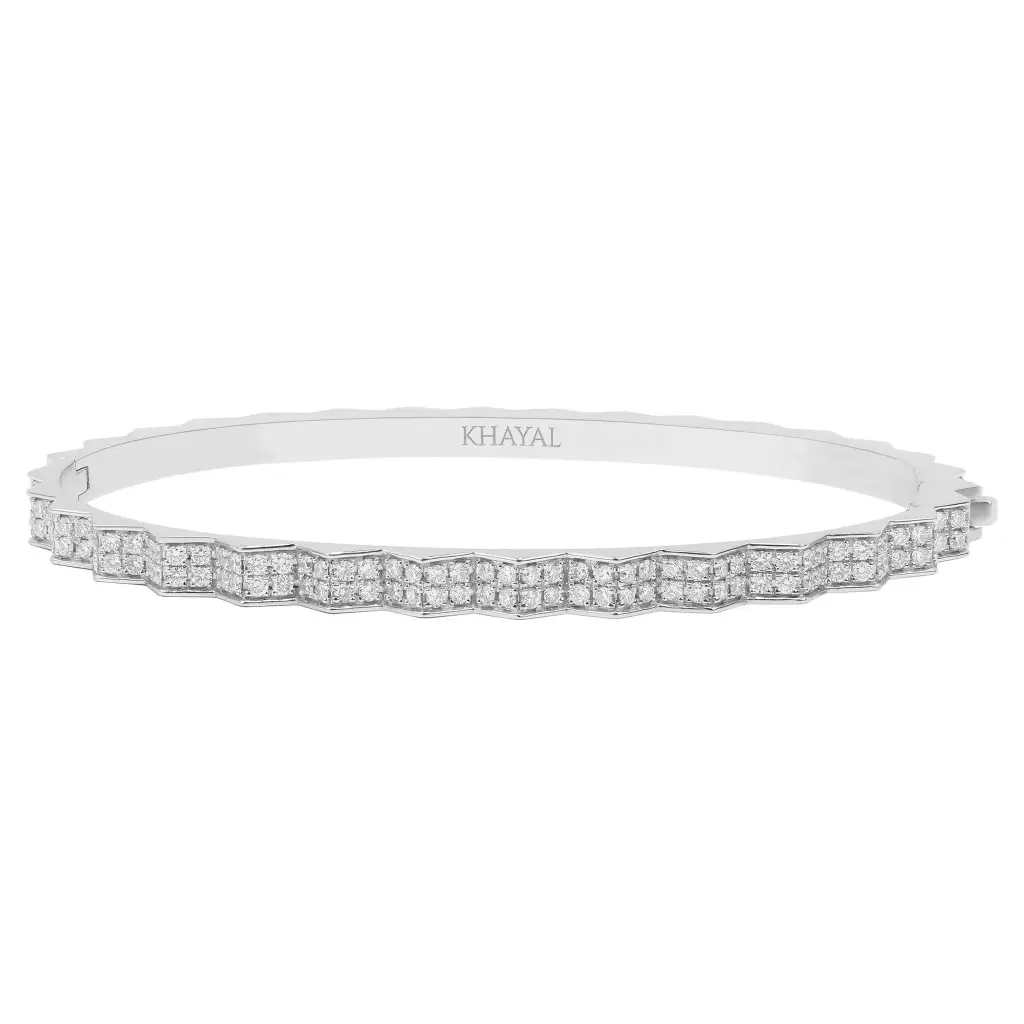 The Muse Diamond Bangle