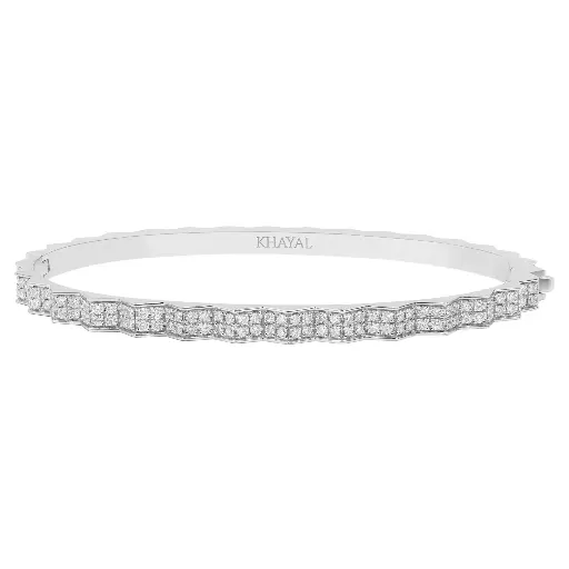 The Muse Diamond Bangle