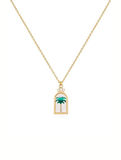 [LNTPP18KYDIAMLTNEKADJ14-16] The Palm Pendant