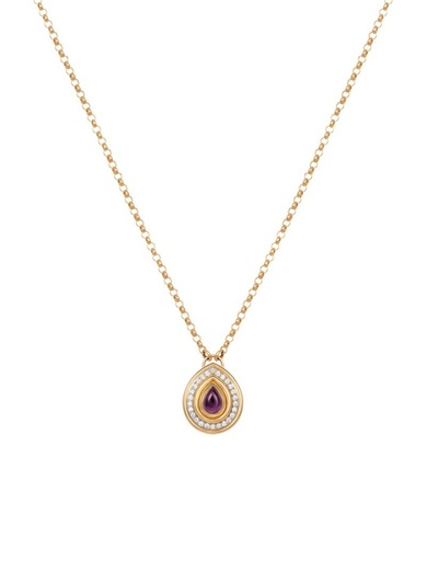 [LNMD18KYDIAAMENEKADJ14-16] Mimette Drop Necklace 