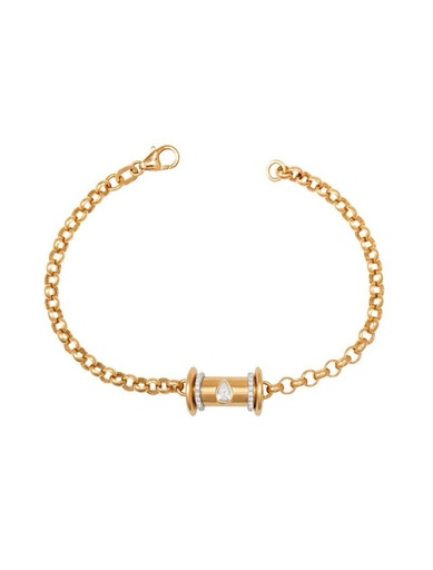 [LNWPDD-S18KYDIABRCM] Warrior Princess Diamond Drop Bracelet - Small