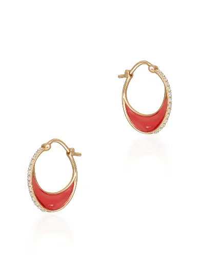 Bloop Moon Earrings
