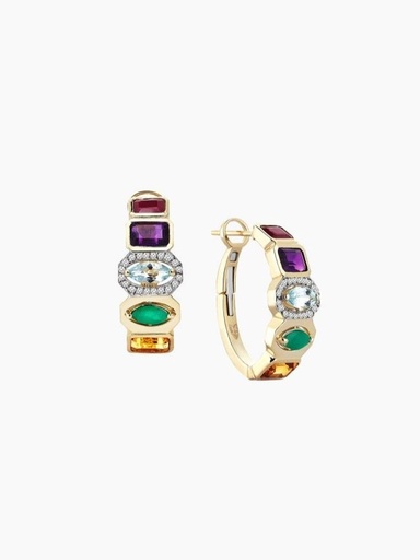 FOCUS CHAKRA COLORS EARRINGS