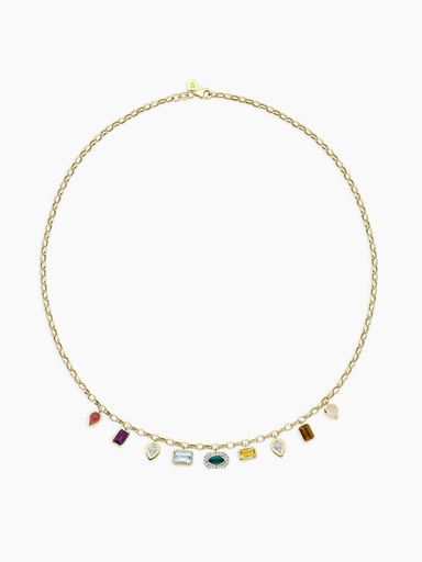 FOCUS CHAKRA COLORS NECKLACE